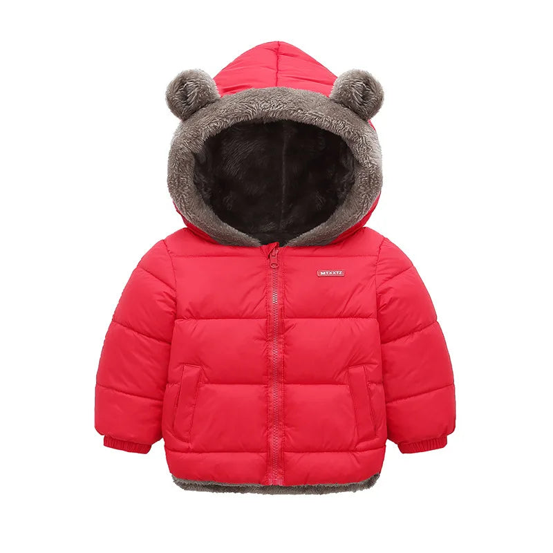Manteau bébé polaire hiver chaud, doux et résistant
