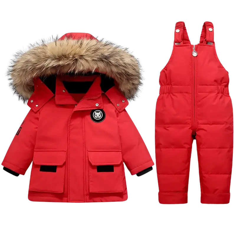 Ensemble Combinaison et Doudoune de Ski petit garçons et filles Hiver - Aventur