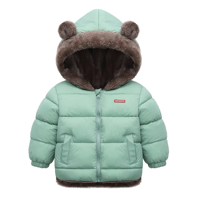 Manteau bébé polaire hiver chaud, doux et résistant