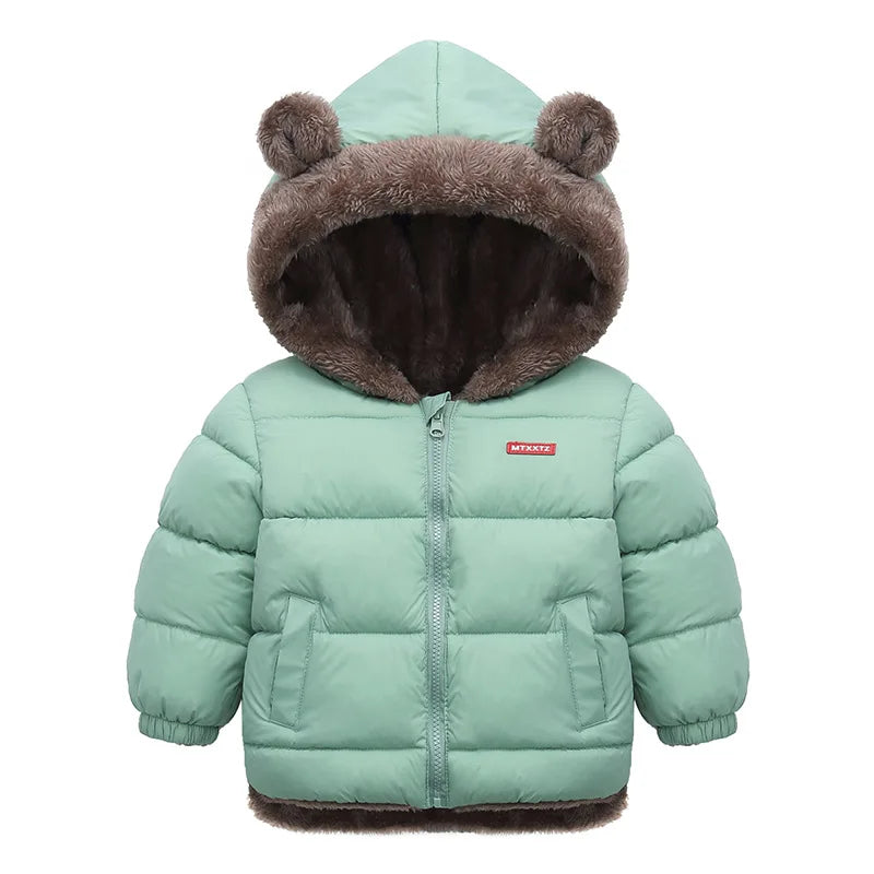 Manteau bébé polaire hiver chaud, doux et résistant