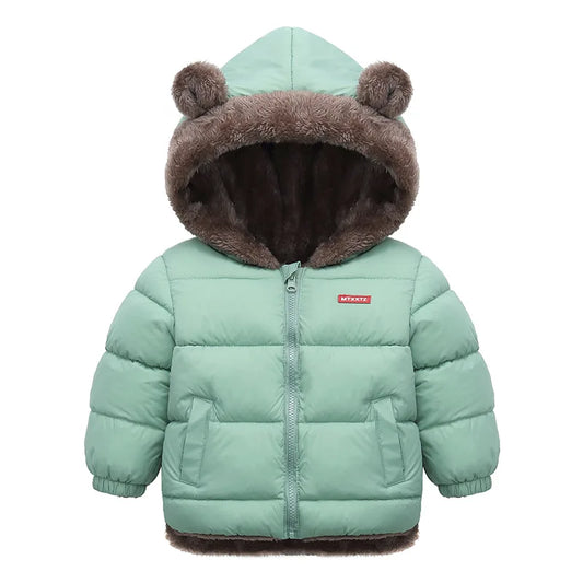 Manteau bébé polaire hiver chaud, doux et résistant