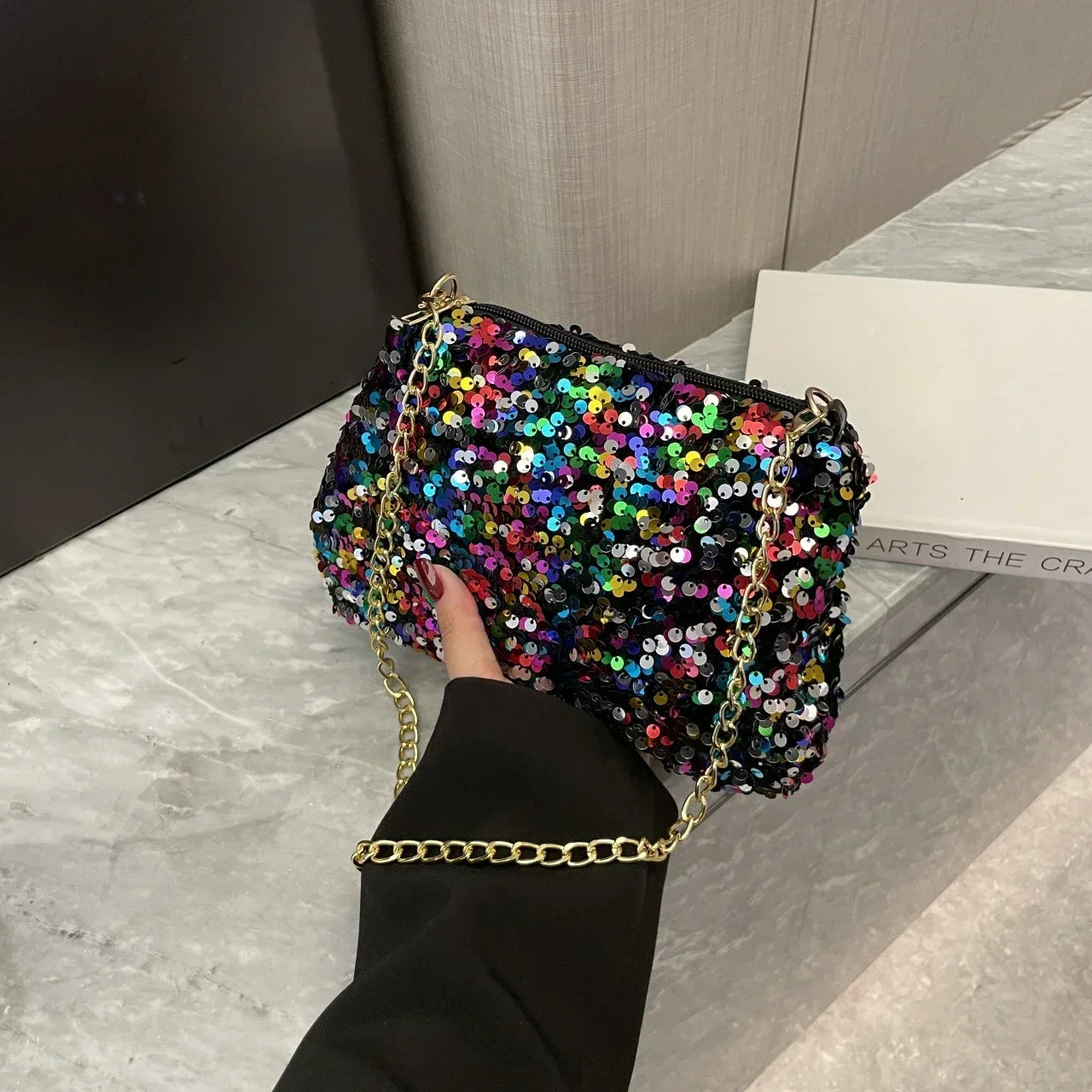 Sac à main couleur étincelles