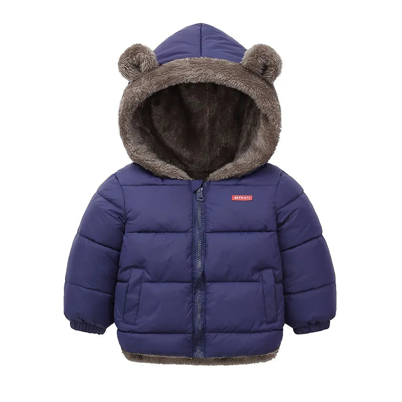 Manteau bébé polaire hiver chaud, doux et résistant