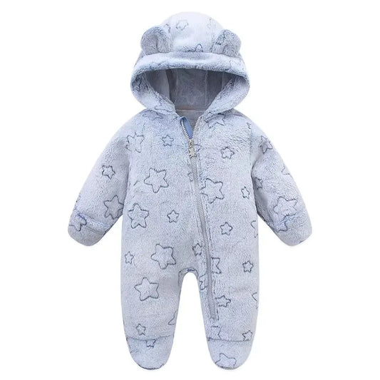Renouillère bébé chaude, combinaison flanelle douce hiver