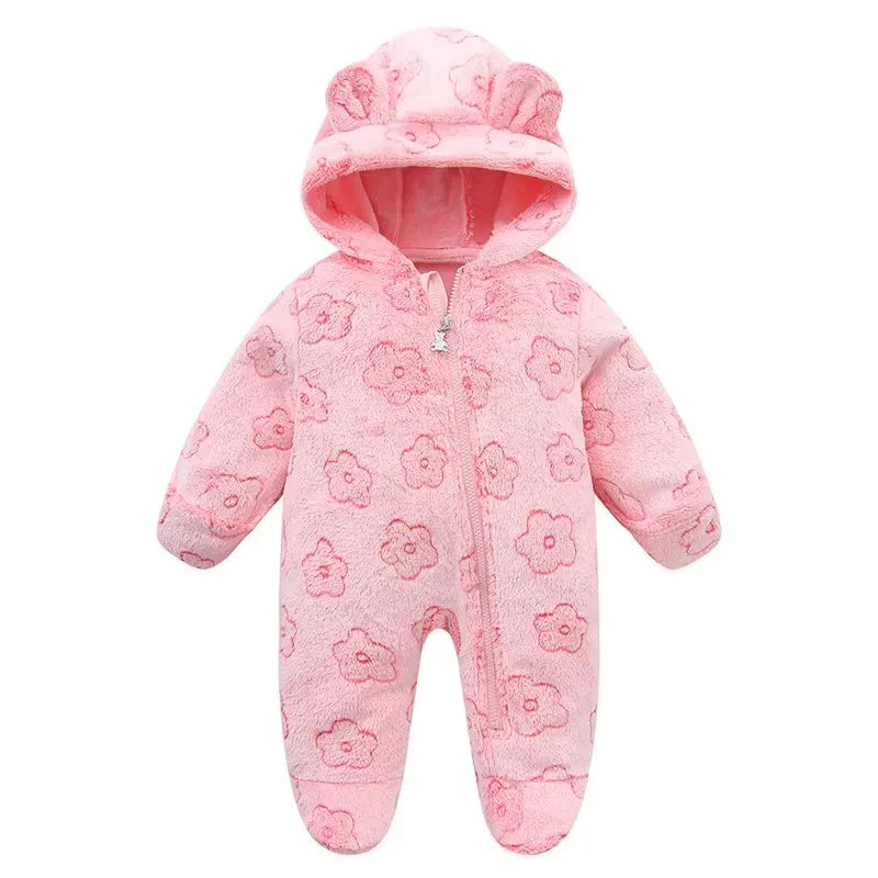 Renouillère bébé chaude, combinaison flanelle douce hiver