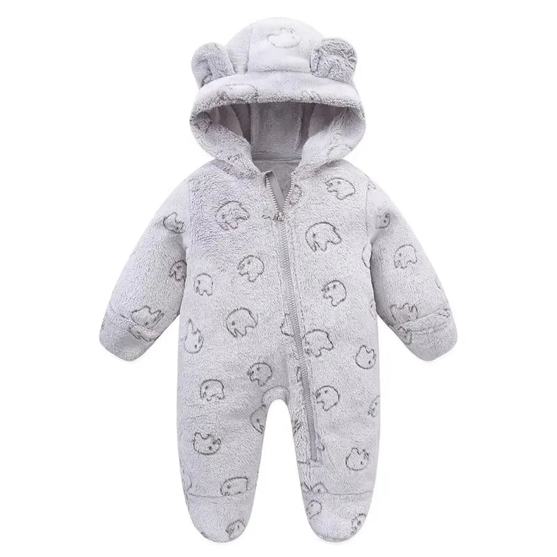 Renouillère bébé chaude, combinaison flanelle douce hiver