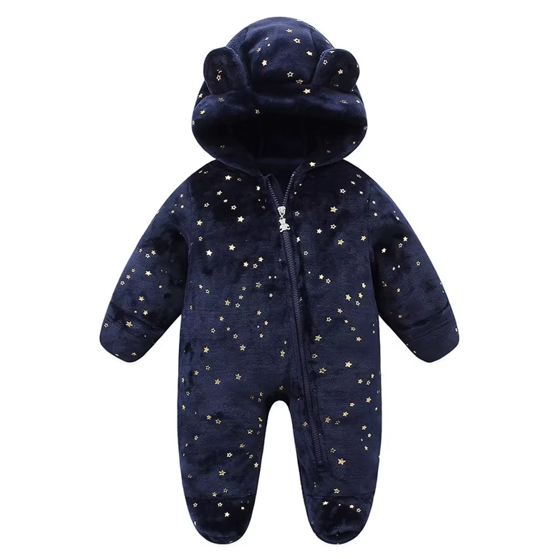 Renouillère bébé chaude, combinaison flanelle douce hiver