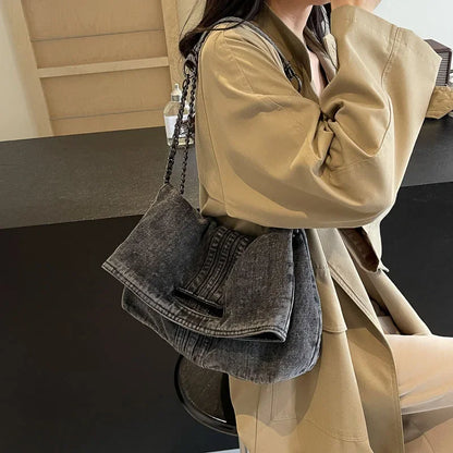 Jeana Sac en Bandoulière en tissu rétro décontracté 
