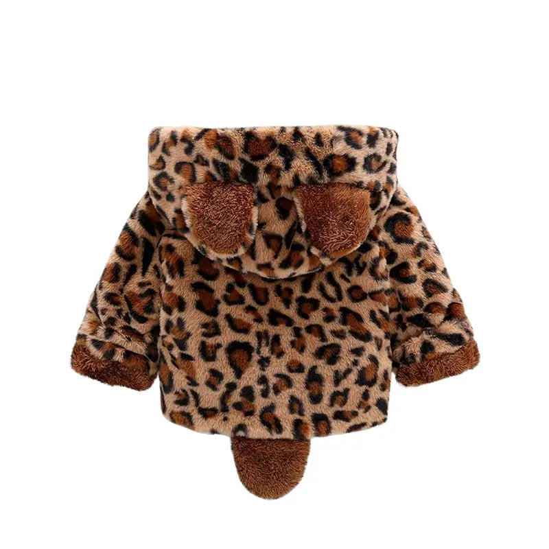 Manteau Bébé Lapin Polaire en Fausse Fourrures