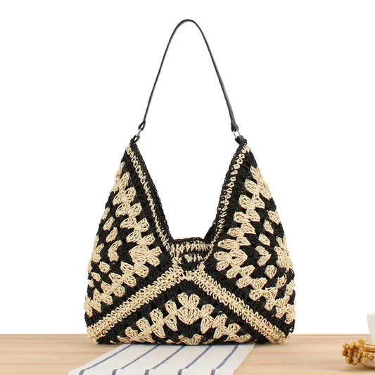 Grand sac à main tissées