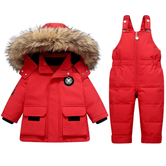 Ensemble Combinaison et Doudoune de Ski petit garçons et filles Hiver - Aventur