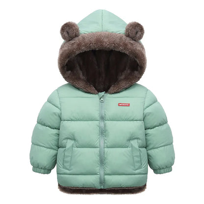 Manteau bébé polaire hiver chaud, doux et résistant