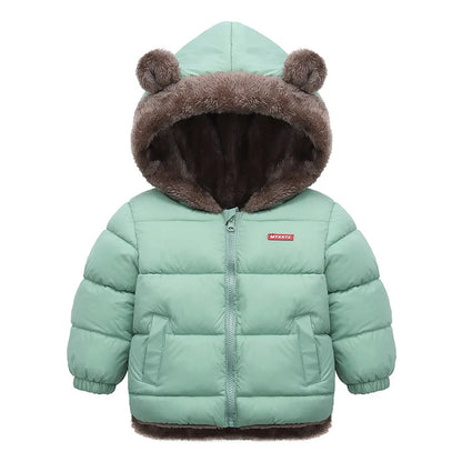 Manteau bébé polaire hiver chaud, doux et résistant