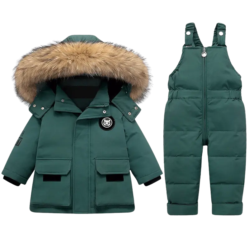 Ensemble Combinaison et Doudoune de Ski petit garçons et filles Hiver - Aventur