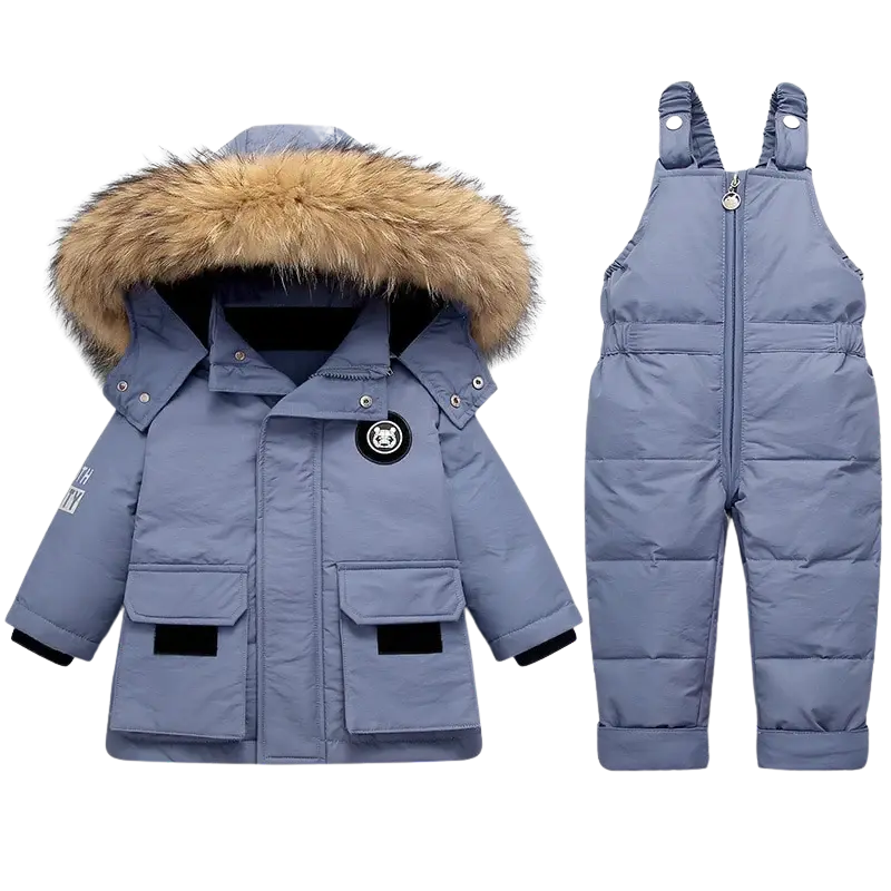 Ensemble Combinaison et Doudoune de Ski petit garçons et filles Hiver - Aventur