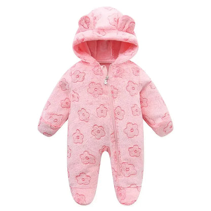 Renouillère bébé chaude, combinaison flanelle douce hiver