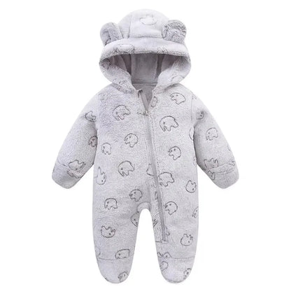 Renouillère bébé chaude, combinaison flanelle douce hiver