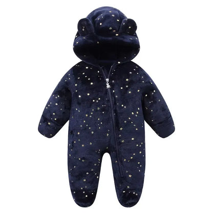 Renouillère bébé chaude, combinaison flanelle douce hiver