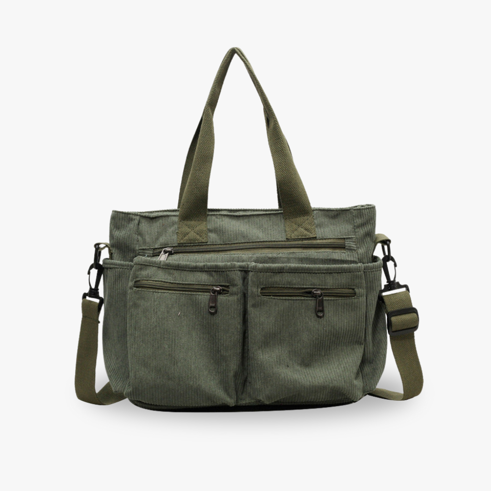 Lea Sac en velours côtelé